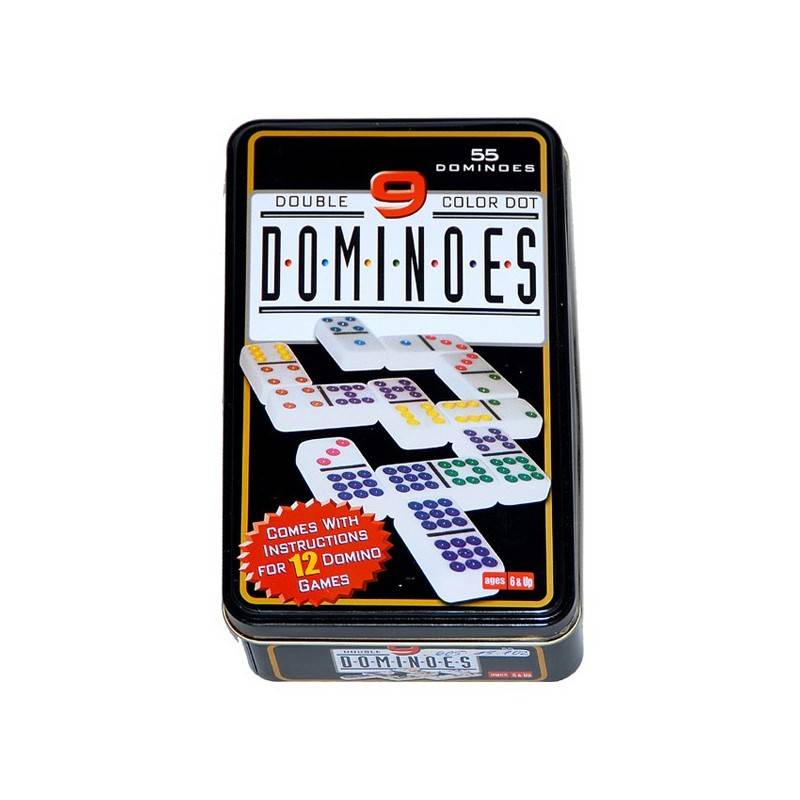 Domino Color 9, 55 Steine