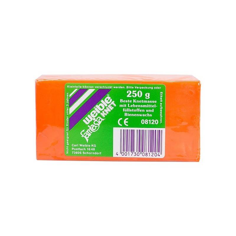 Blockknete 250 g, orange