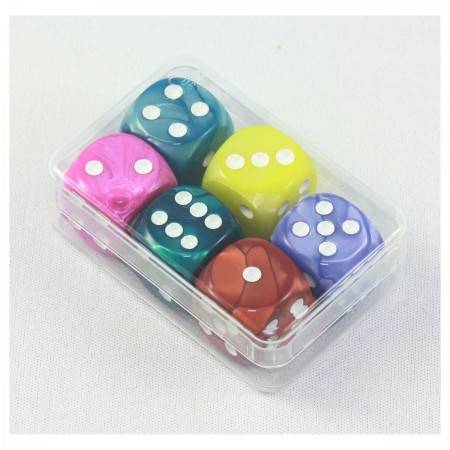 Würfel Pearl 6 Stück