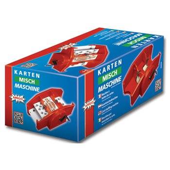 Kartenmischmaschine rot
