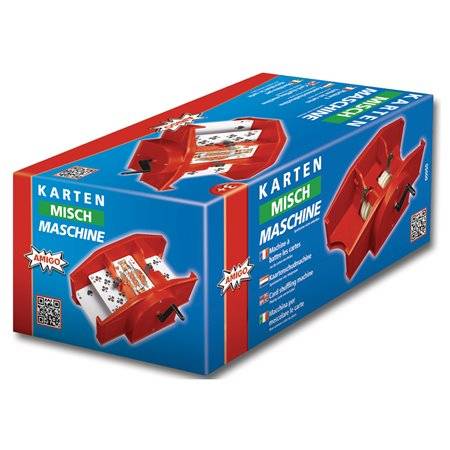 Kartenmischmaschine rot