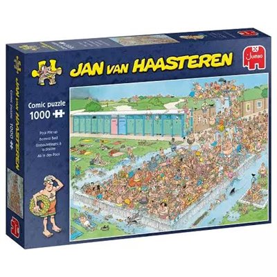 Puzzle Ab in den Pool Jan van Haasteren