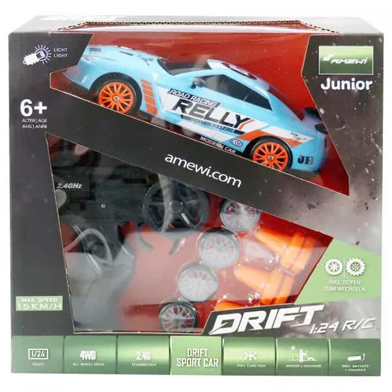 Drift Sport Car 1:24 blau
