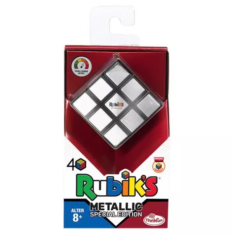 Rubik's Cube 3x3 Metallic
