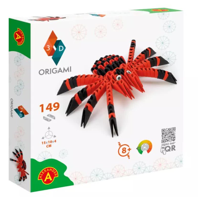 Origami 3D Spinne