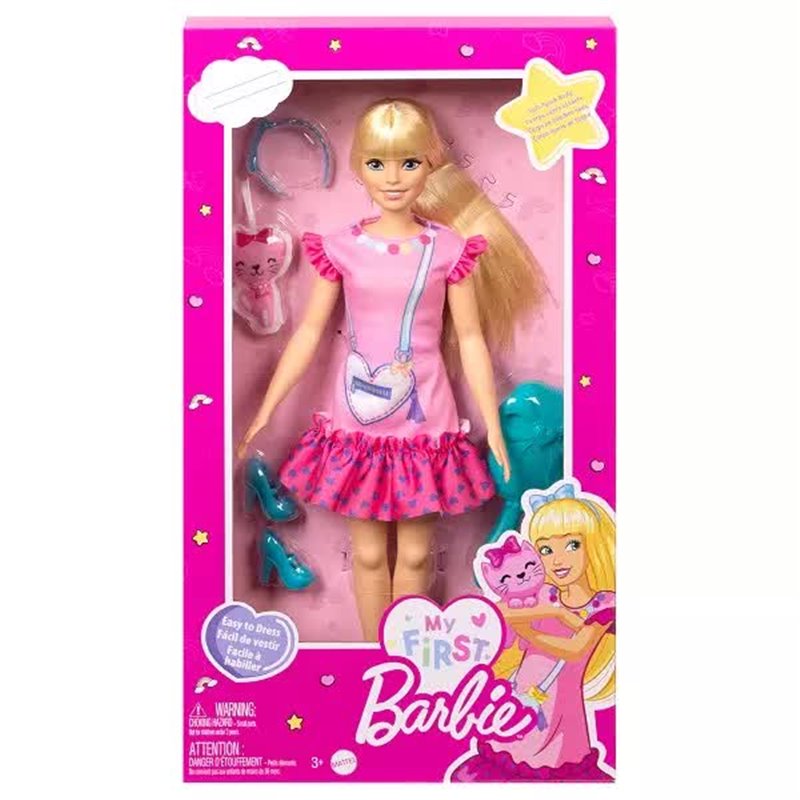 My First Barbie Puppe blond mit