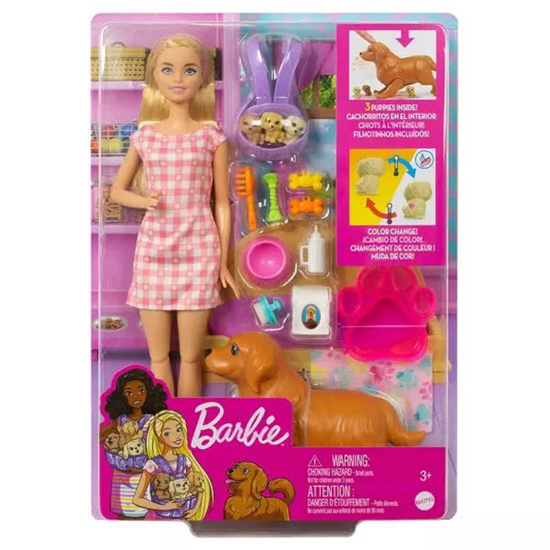 Barbie Puppe blond mit