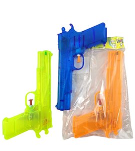 Wasserpistole 20 cm 3 Farben sort.