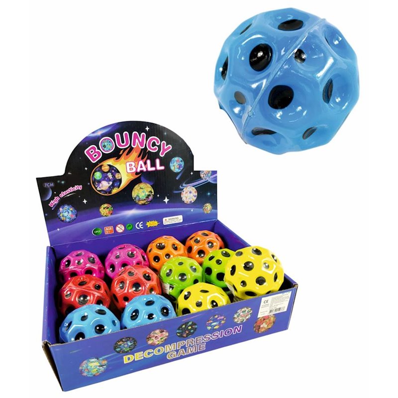 Moon Ball Gummi Springball 7 cm
