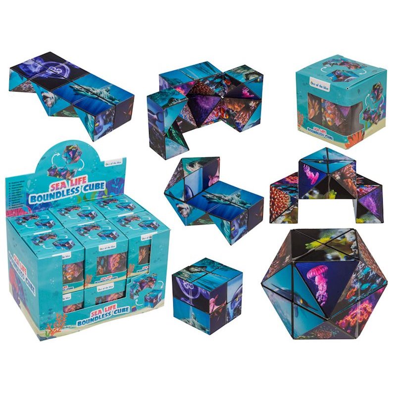 Magic Cube Sealife 6 x 6 cm