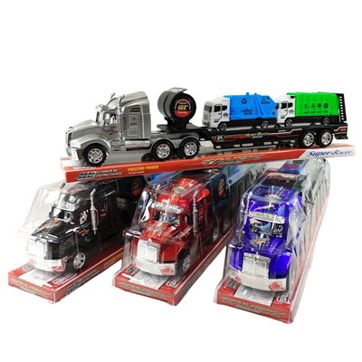 Lastwagen mit Anhänger 52cm 