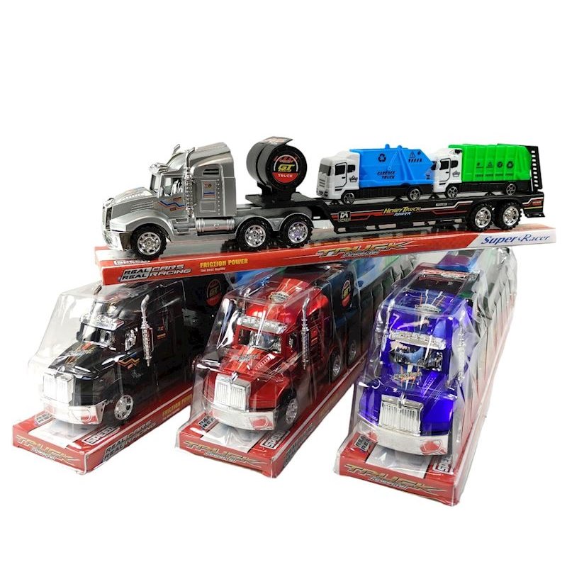 Lastwagen mit Anhänger 52cm 