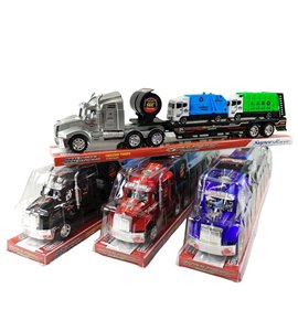 Lastwagen mit Anhänger 52cm 