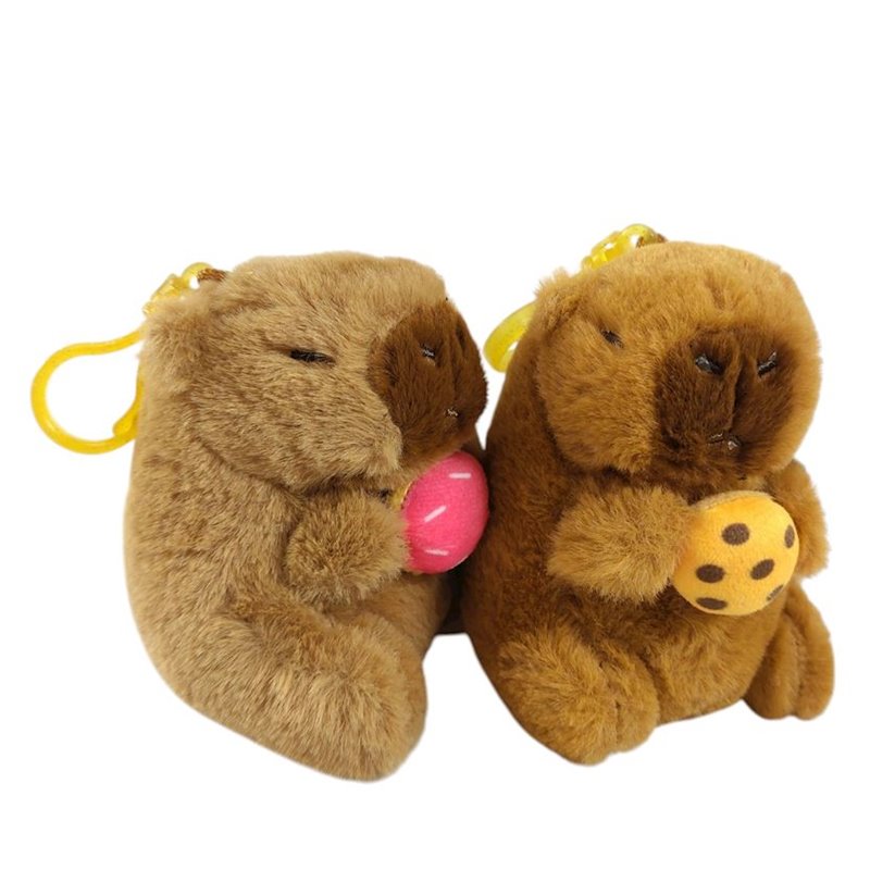 Plüsch Capybara Schlüsselanhänger 