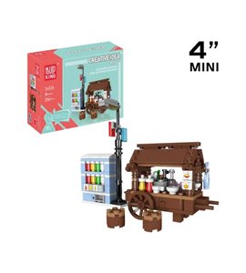 Mould King Ramen Stand und Verkaufsautomat