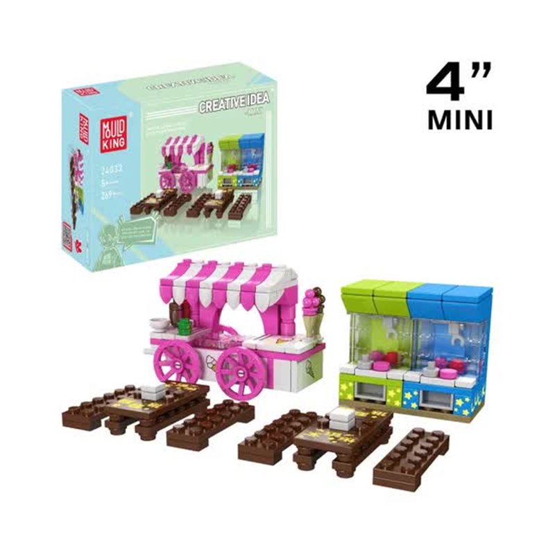 Mould King Ice Cream & Claw Machine